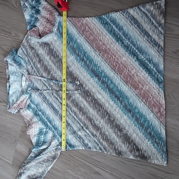 Christopher & Banks Hooded long sleeve multicolor sweater xl - Picture 10 of 11